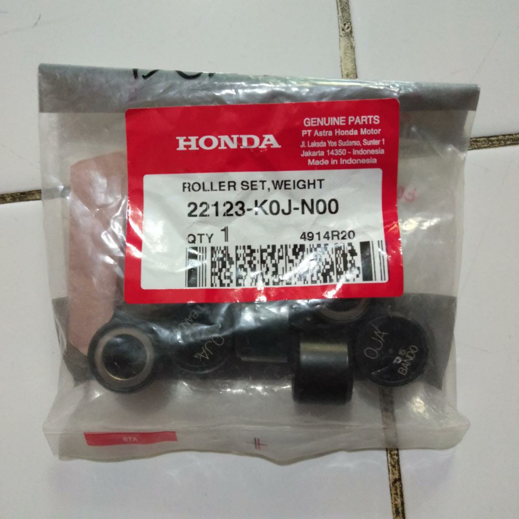滾輪重量組 Honda Genio 22123 K0J N00 15Gram | 蝦皮購物