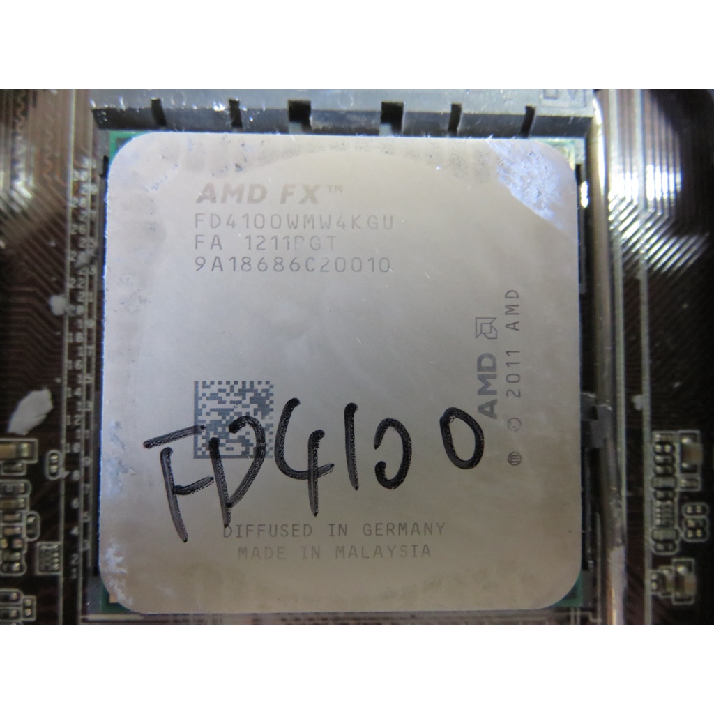 C.AMDCPU-FX-4100 3.6G FD4100WMW4KGU 四核四線 95W 直購價77 | 蝦皮購物