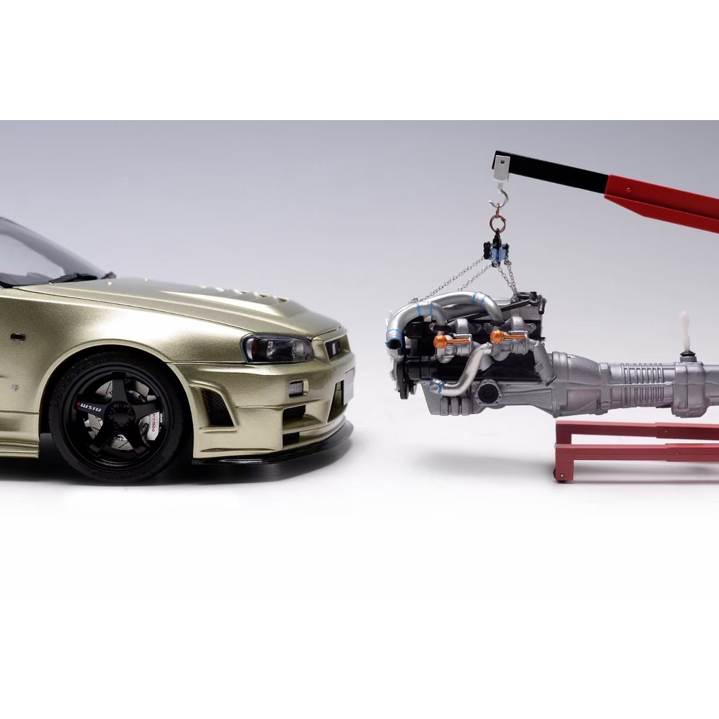 模例】MotorHelix 1/18 NISSAN SKYLINE GT-R R34 Z-tune nismo