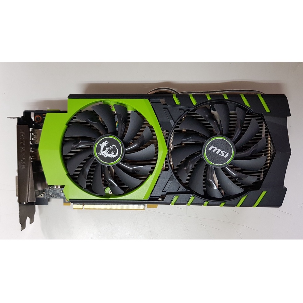 微星MSI GTX 970 GAMING 100ME 4G DDR5 綠龍顯示卡2手良品| 蝦皮購物