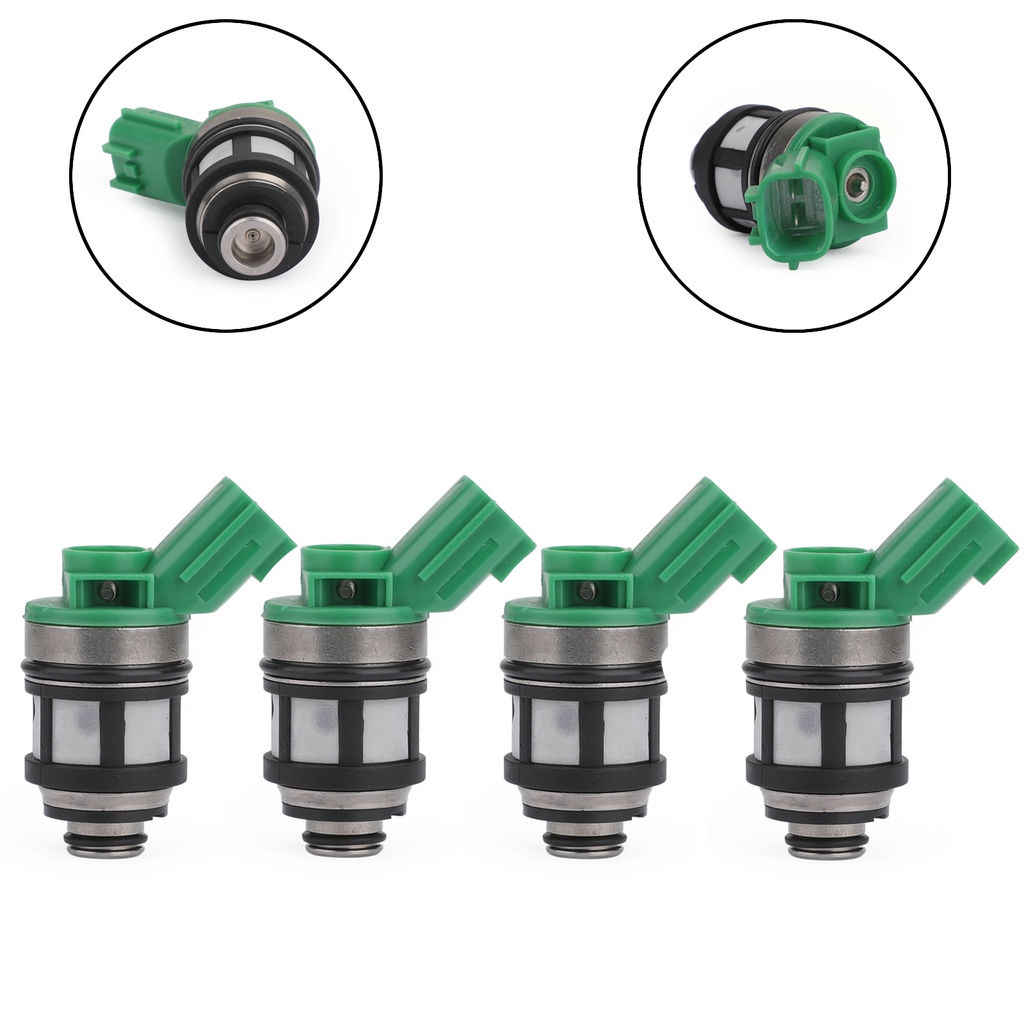 4x Gasoline Fuel Injectors For 1996-2004 Nissan Frontier Xterra 2.4L – OEM 16600-1S700 / JS4D-2