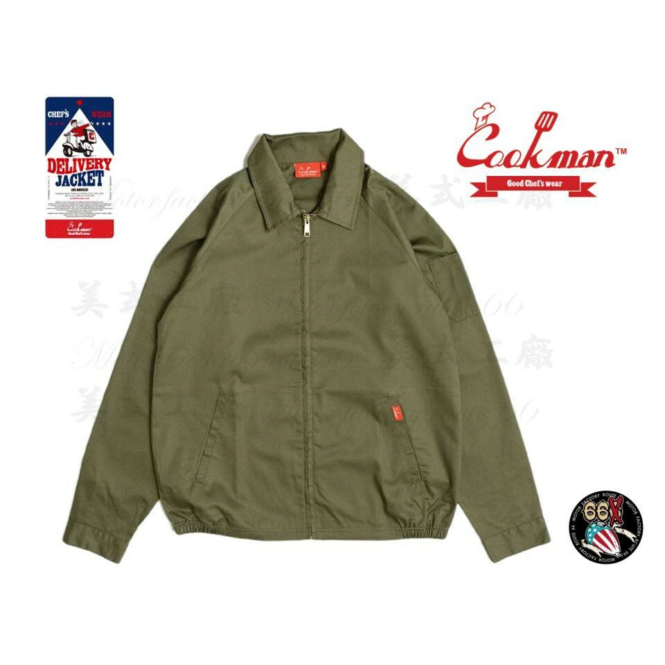 《美式工廠》美國 COOKMAN /Delivery Jacket「Khaki」軍綠 | 蝦皮購物