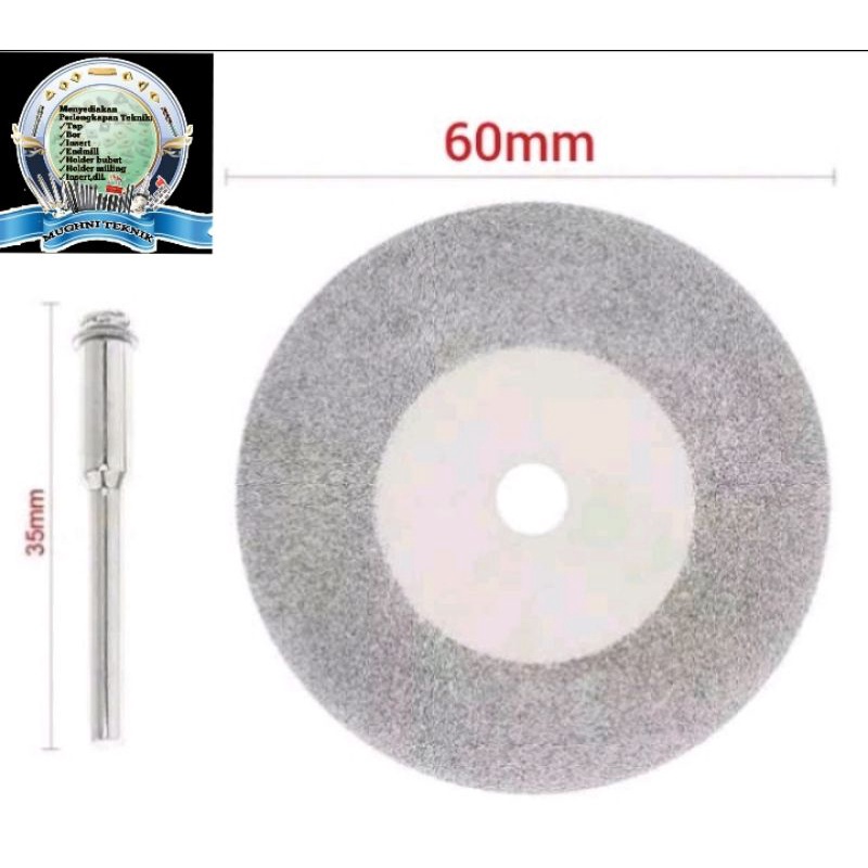 Mata Daimond 切割刀片 60mm 迷你砂輪切割磨床 | 蝦皮購物