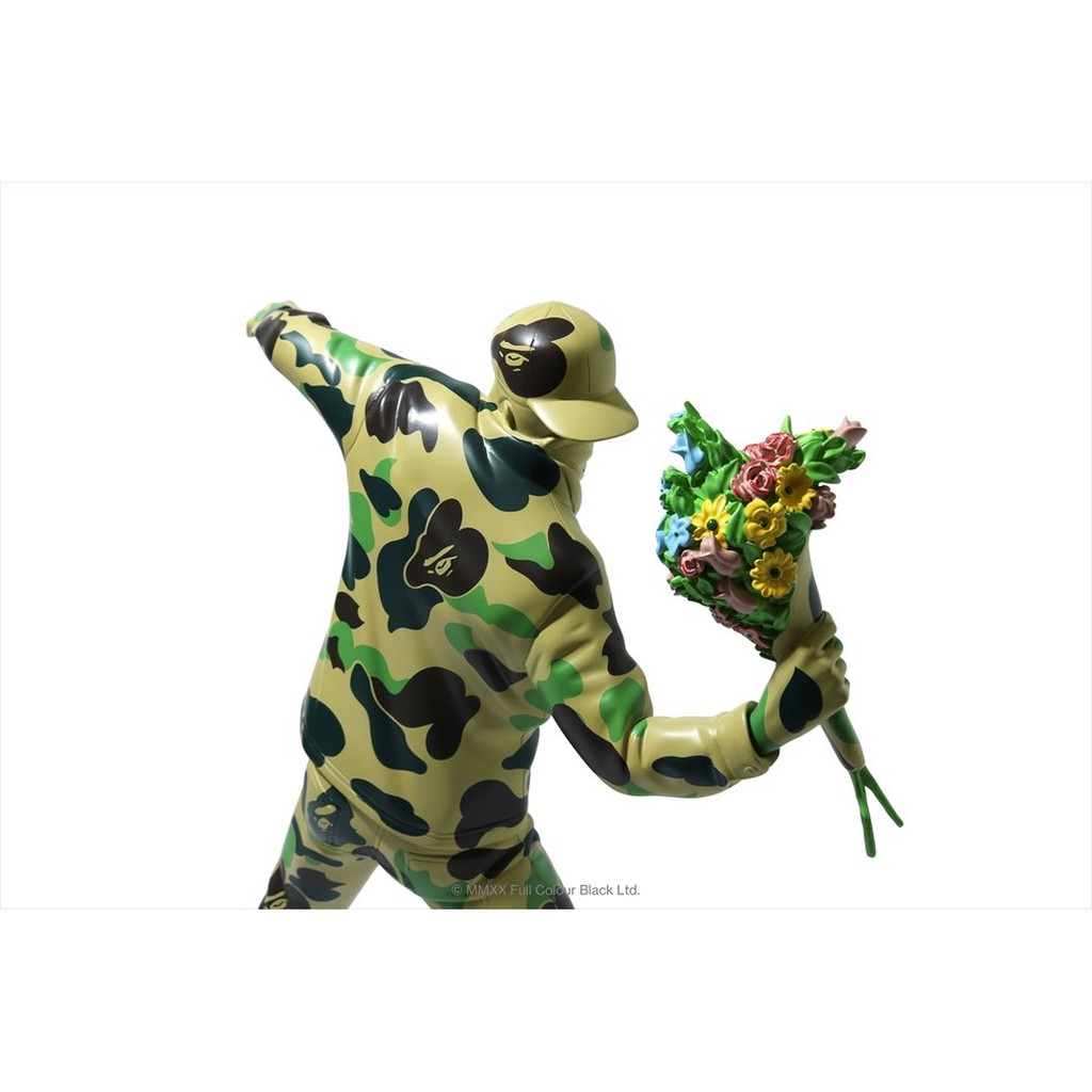 BRANDALISM × BAPE FLOWER BOMBER-