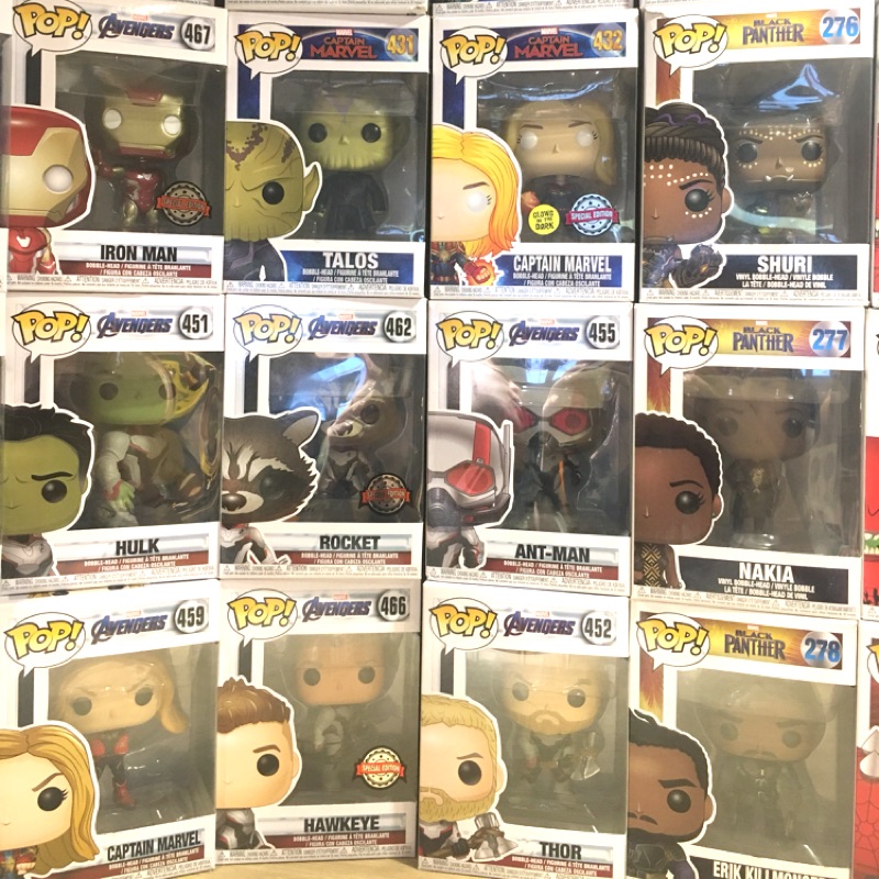 魚之屋➤《絕對正版現貨》FUNKO POP公仔系列Marvel漫威系列復仇者聯盟