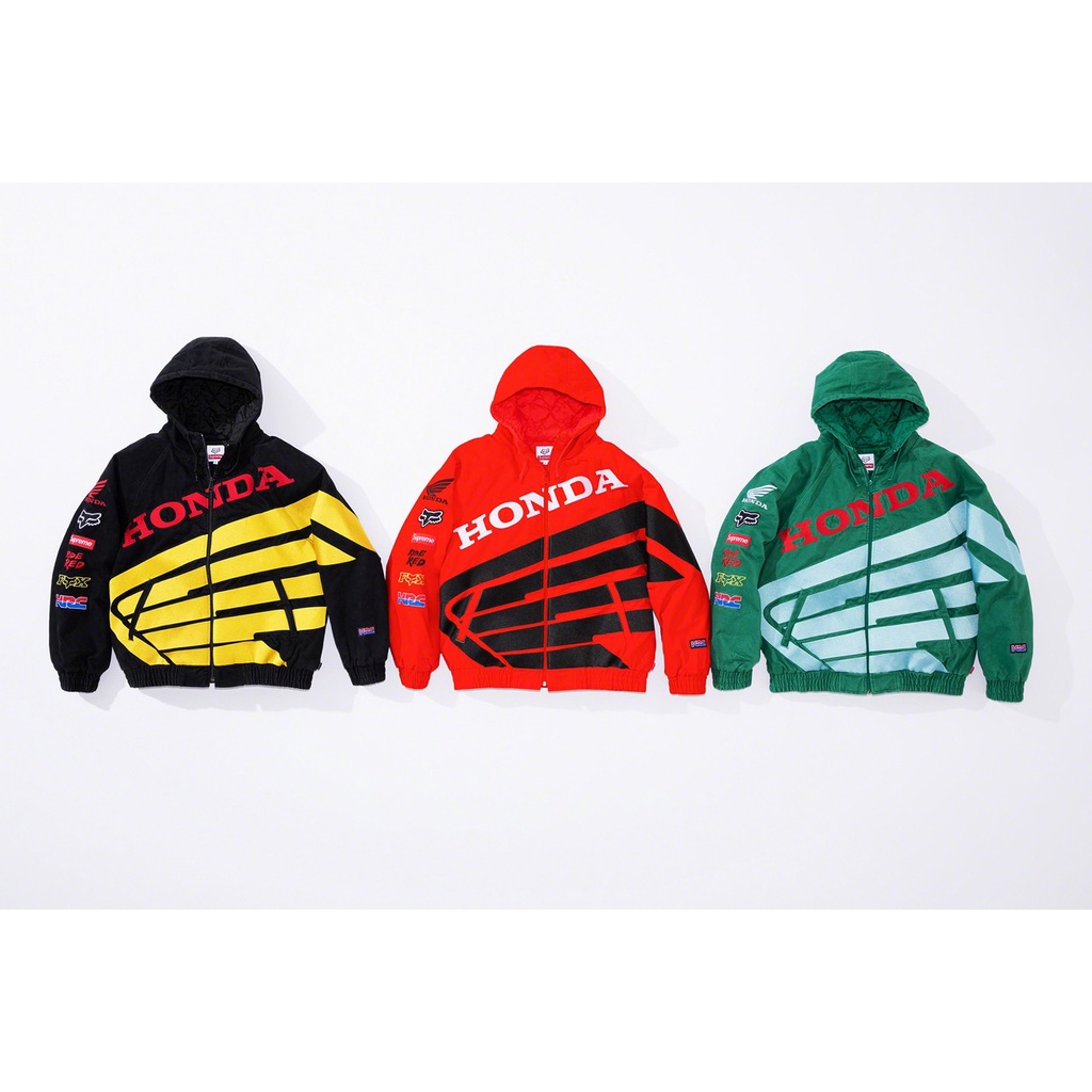 ☆恆邦車業(越野部品)☆Supreme x Honda x Fox Racing 騎士夾克外套