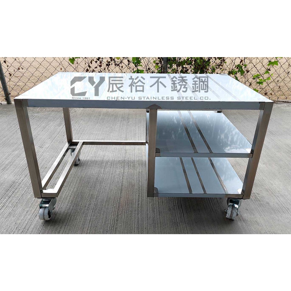 辰裕不銹鋼｜設備用工作台 雙層工作台 不銹鋼工作桌 無塵室 工作台 多用途工作桌 多層台 工作桌 辦公室桌 | 蝦皮購物