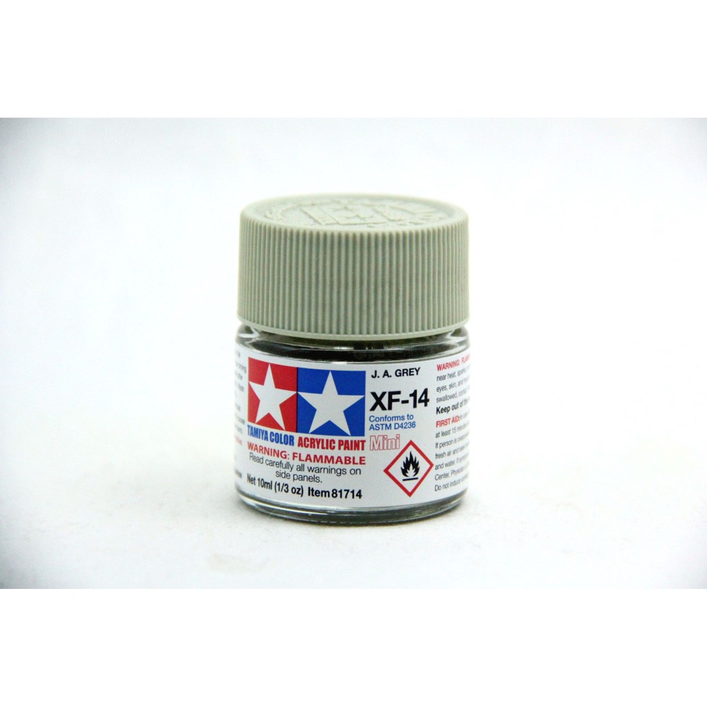 弘德模型 田宮 壓克力漆 XF-14 消光明灰綠 10ml J.A.Grey Tamiya 水性 81714 | 蝦皮購物
