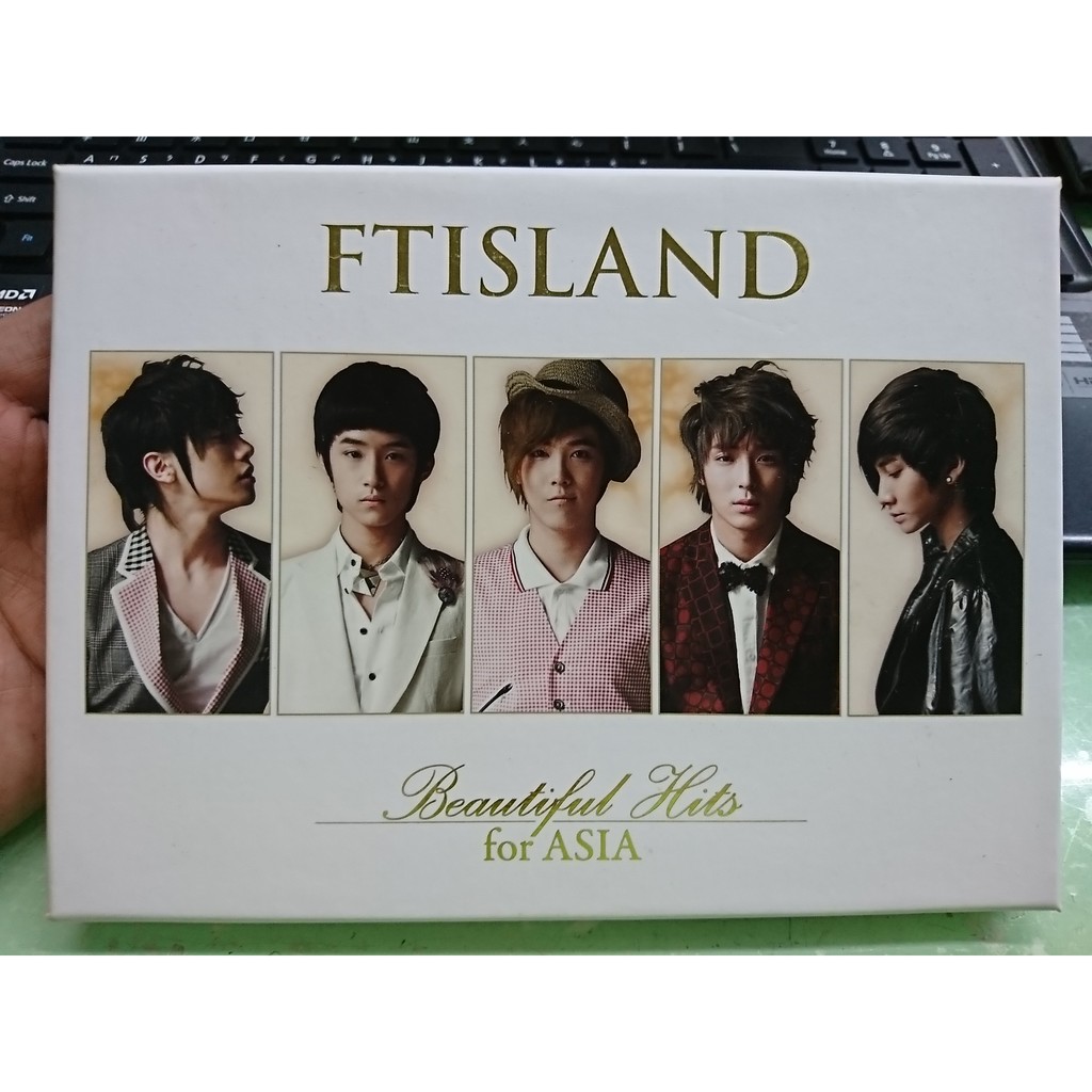 FTIsland Beautiful Hits For Asia CD DVD | 蝦皮購物
