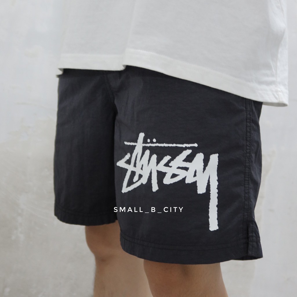 ☆小B之都☆ Nike x Stussy Water Shorts CT4315-045 黑/紅短褲| 蝦皮購物