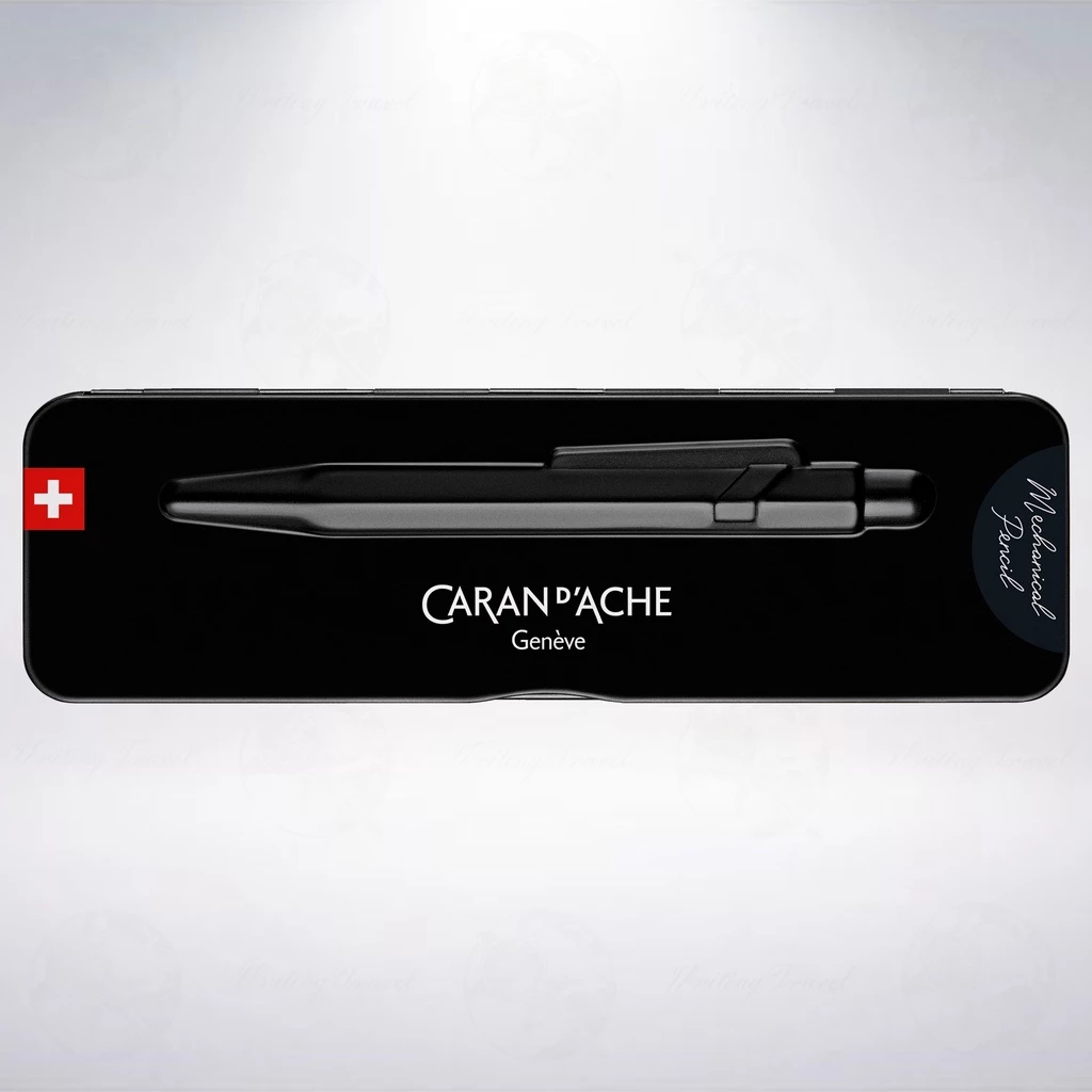 曜黑美學的極致演繹：卡達 Caran d'Ache 844 BLACK CODE 自動鉛筆深度推薦