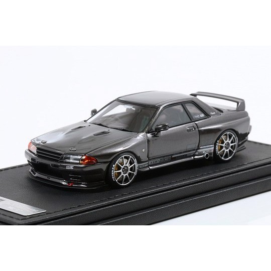 秉田屋】現貨Ignition Ig Model Top Secret GT-R VR32 Nissan 灰1/43