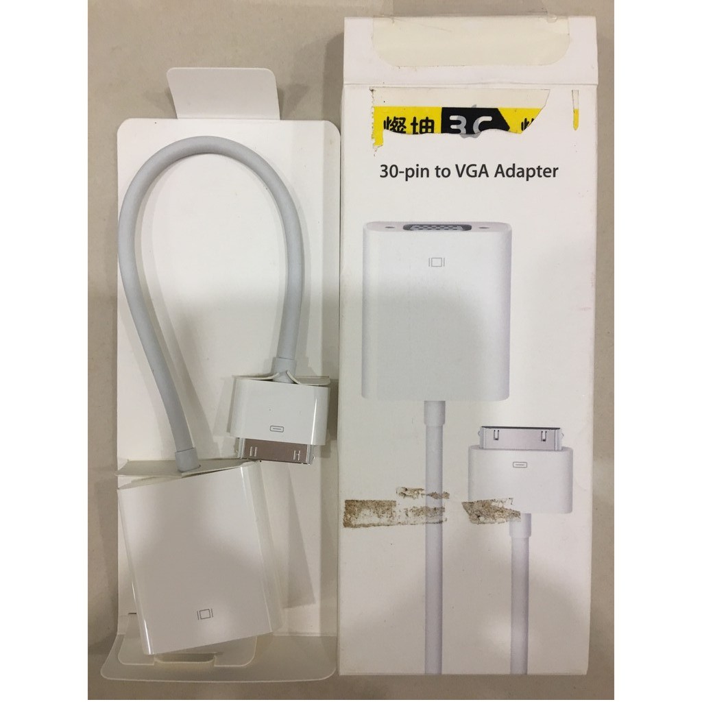 Apple蘋果原廠配件30-pin to VGA Adapter | 蝦皮購物