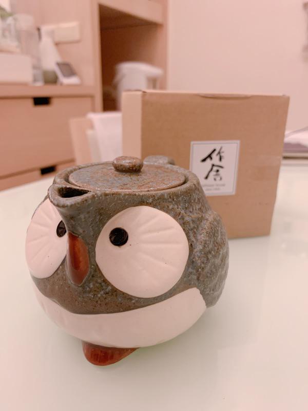 ✨現貨✨日本Yamasita Craft 山下工藝陶瓷大眼貓頭鷹茶器茶壺茶杯馬克