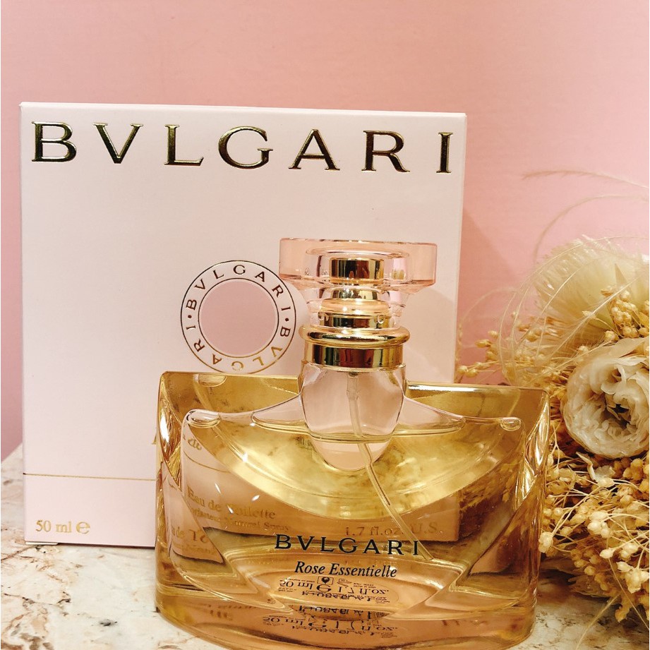 Bvlgari 寶格麗Rose Essentielle 馥郁玫瑰女性淡香水50ml | 蝦皮購物