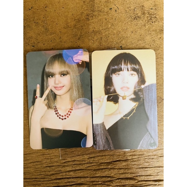 韓居🇰🇷k4特典BLACKPINK LISA - 0327 PHOTOBOOK VOL.3 特典卡特典特典