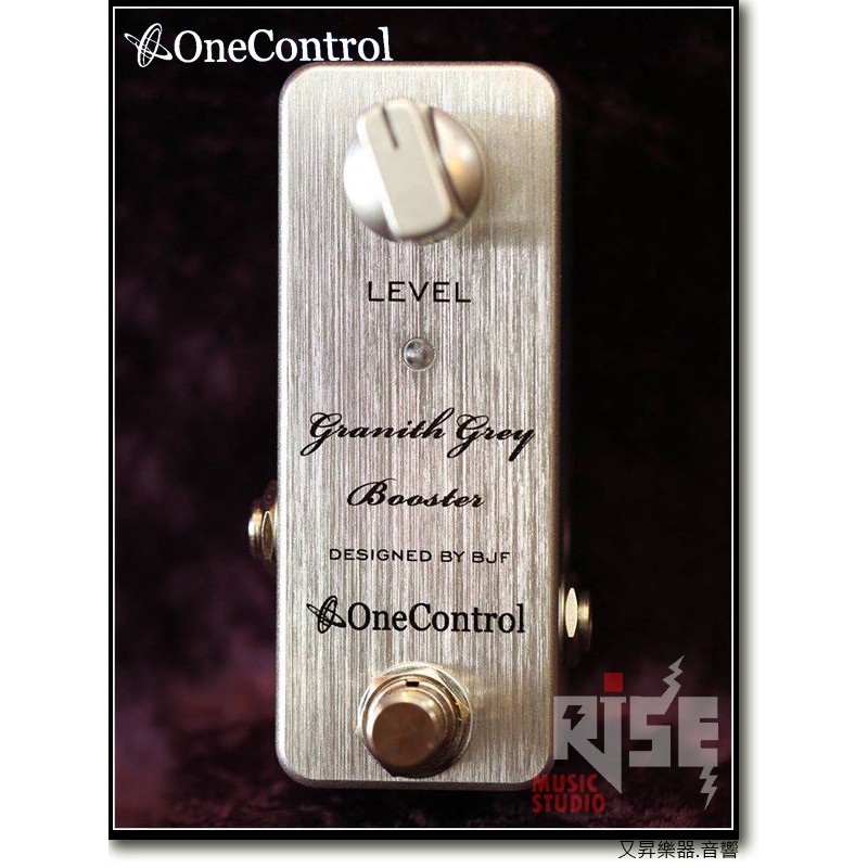 One Control Granith Grey Booster 電吉他單顆效果器【又昇樂器.音響