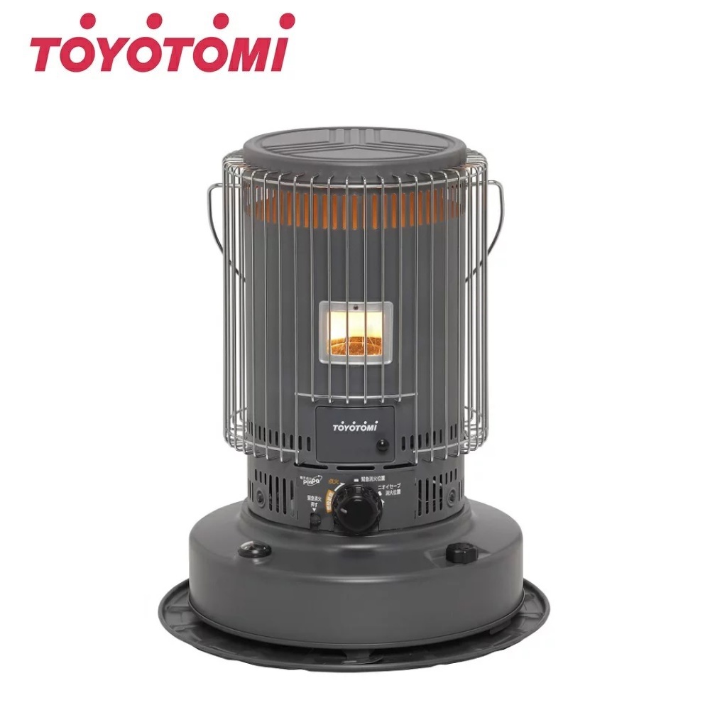 預購🔥2週到貨】TOYOTOMI - 傳統式煤油暖爐灰色KS-67H(H) 2022新款保暖