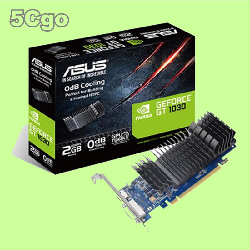 5Cgo【權宇】華碩ASUS GT1030-SL-2G-BRK 顯示卡2GB DDR5 SAP2超合金三