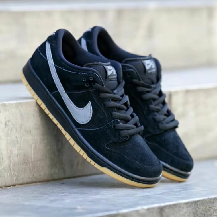 Focus Store】 Nike SB Dunk Low Pro Fog 黑生膠板鞋BQ6817-010 | 蝦皮購物