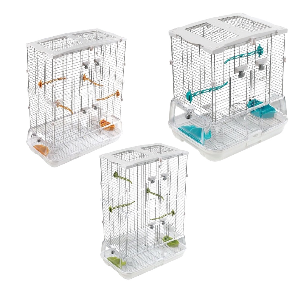 お値下げ！【美品】ビバリア ビジョンS01 ホワイト S 鳥かご