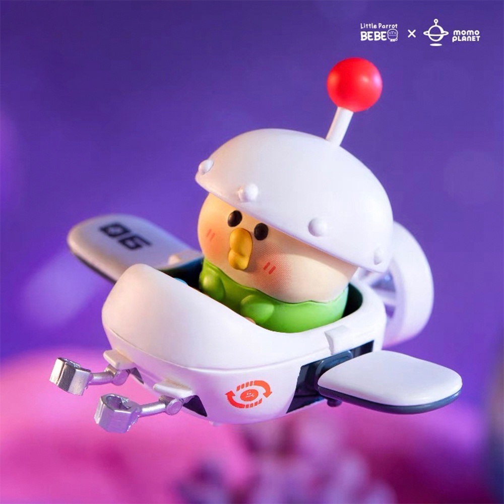 小鸚鵡BEBE X MOMO PLANET聯名系列公仔盒玩(單入隨機款) | 蝦皮購物