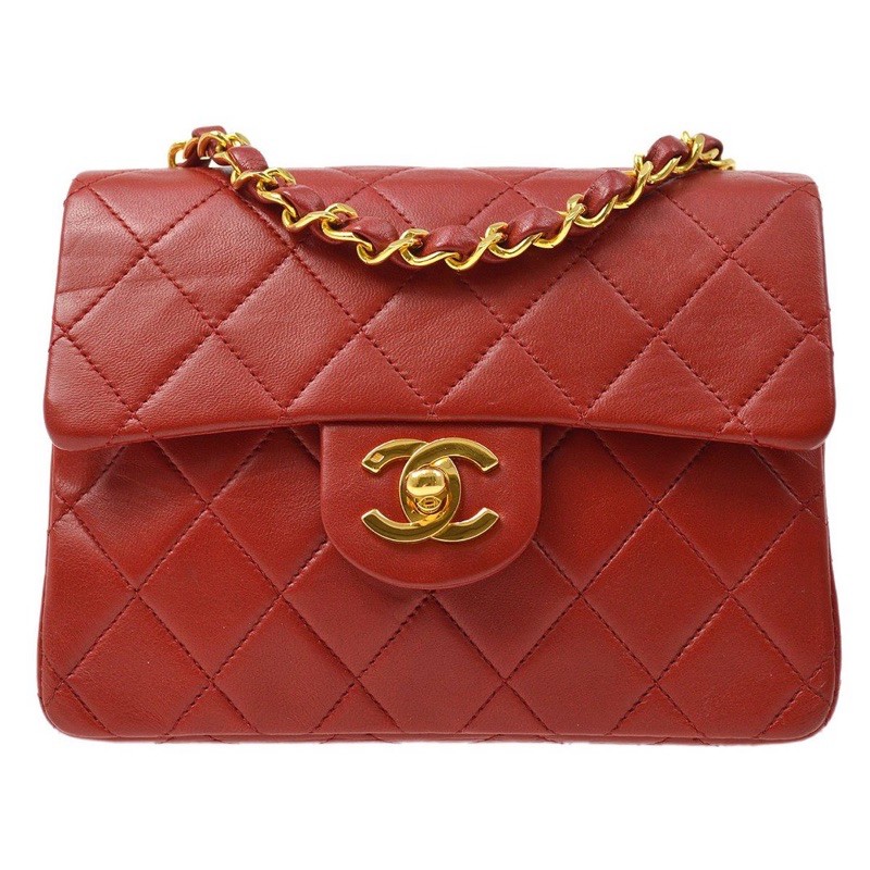 Chanel mini deals square vintage