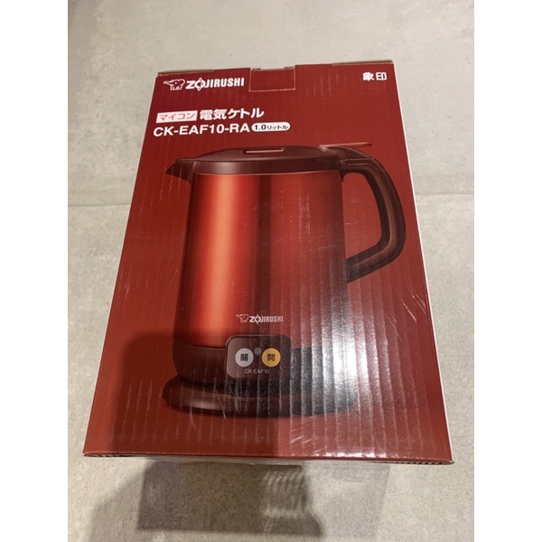 Zojirushi an electronic pot 1.0L electric kettle Red Model CK-EAF10