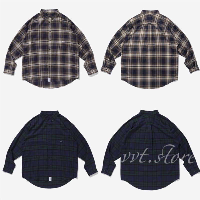 DESCENDANT DCDT 21SS HYANNIS B.D LS SHIRT FULL SIZE 格紋長袖襯衫| 蝦皮購物