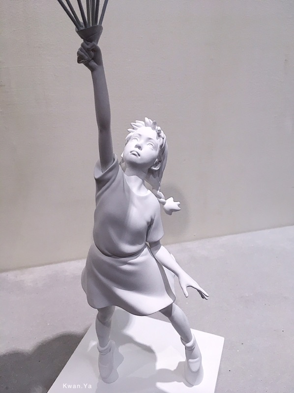 その他 MEDICOM TOY - FLYING BALLOONS GIRL GESSO Ver Flying Balloons Girl (GESSO Ver.)Flying Balloons Girl (GESSO