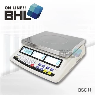 【BHL秉衡量】BSCII 白光液晶計數秤 3kg 6kg 15Kg 30kg 全館免運 含稅 附發票