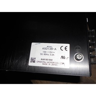 Servomoteur VEXTA ASD13A-A Neuf En Boîte - Pour Automatisme, Robotique - Livraison Rapide