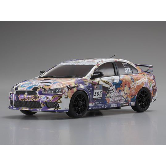 ☆京商 Mini-Z ミニッツ オートスケールコレクション KYOSHO ALICE MOTORS LANCER EVOLUTION X 2011  No.MZP409A2☆｜おもちゃ、ゲーム