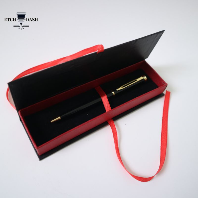 定製筆獨家免費雕刻姓名筆/標誌盒絲帶紀念品筆獨家筆rb-pm1010 | 蝦皮購物