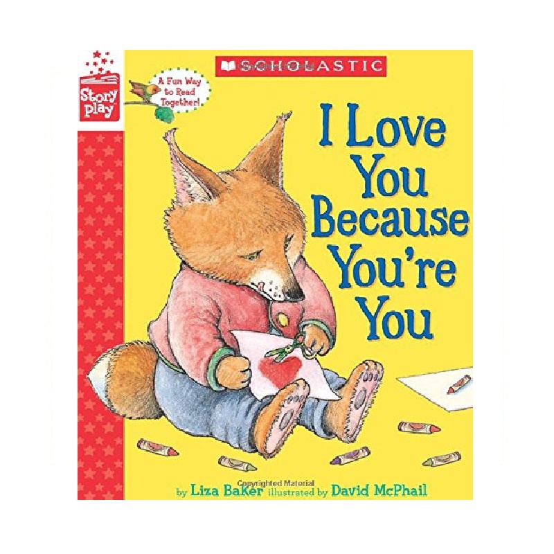 Story Play: I love you because you're you 親情繪本| 蝦皮購物