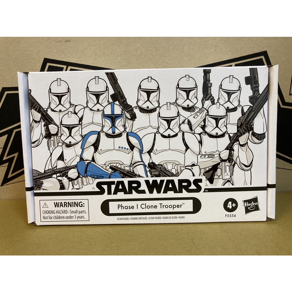 全新現貨 孩之寶 StarWars SW 星際大戰 3.75吋 影集 複製人風暴兵 克隆人戰爭 禮盒套組 四人包