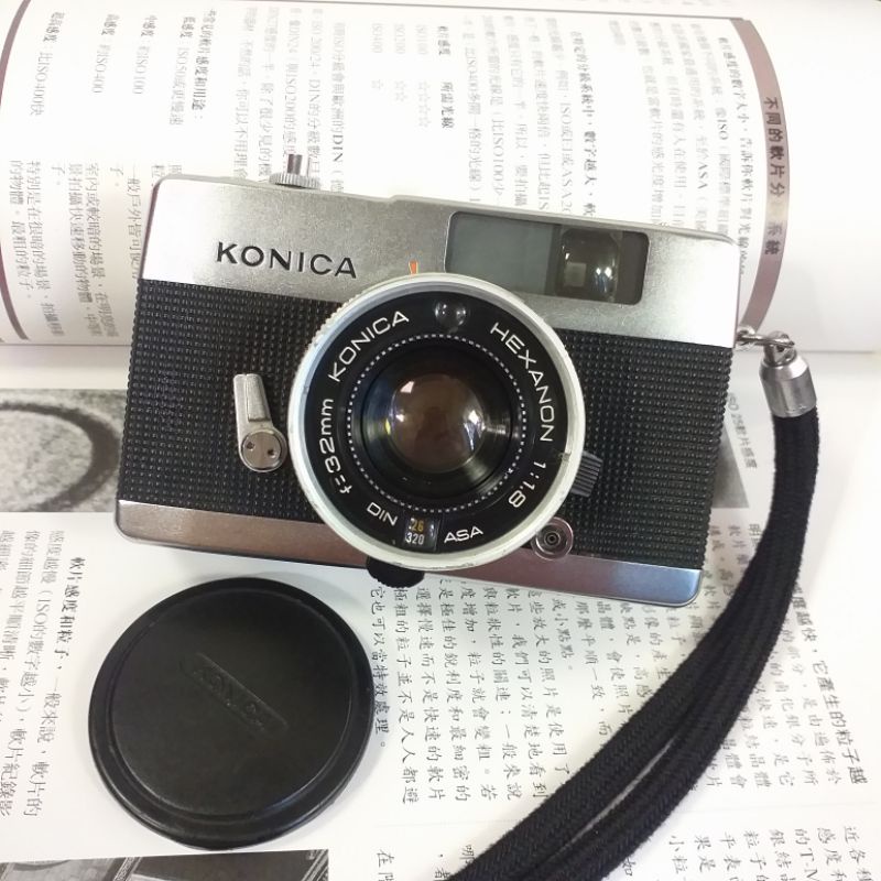 [翁李萬老雜貨洋行] 半格機 KONICA EYE 3 日本製 底片機 1.8大光圈 自動光圈 功能正常 135底片 | 蝦皮購物