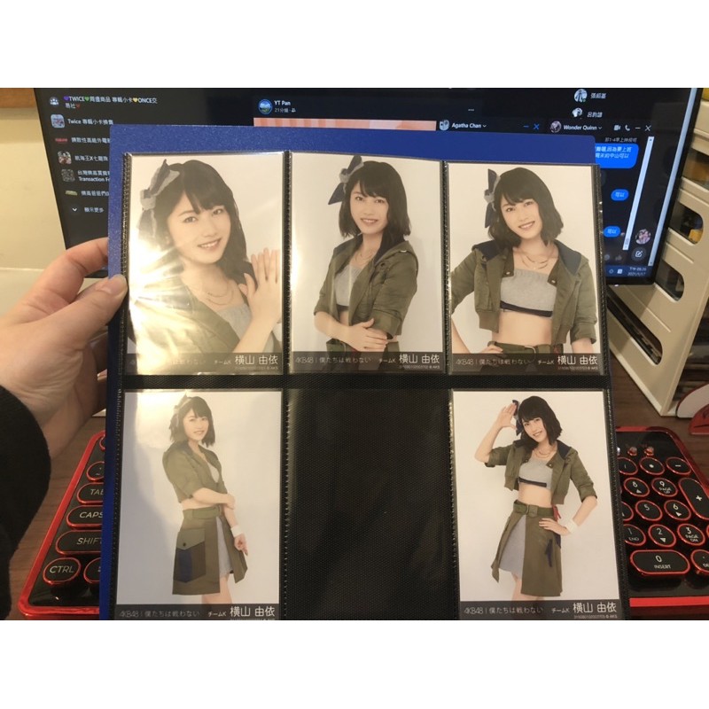 AKB48 48G 生寫真橫山由依個別| 蝦皮購物