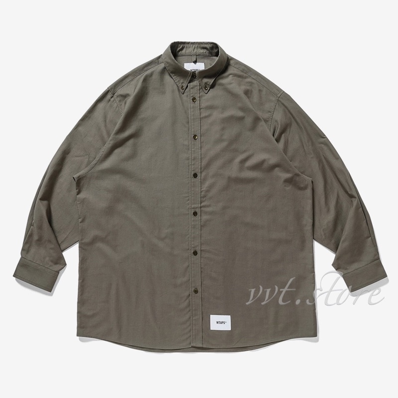 22aw WTAPS BD 01 LS COTTON OXFORD 長袖シャツ 22aw WTAPS BD 01 LS COTTON OXFORD 長袖シャツ ダブルタップス