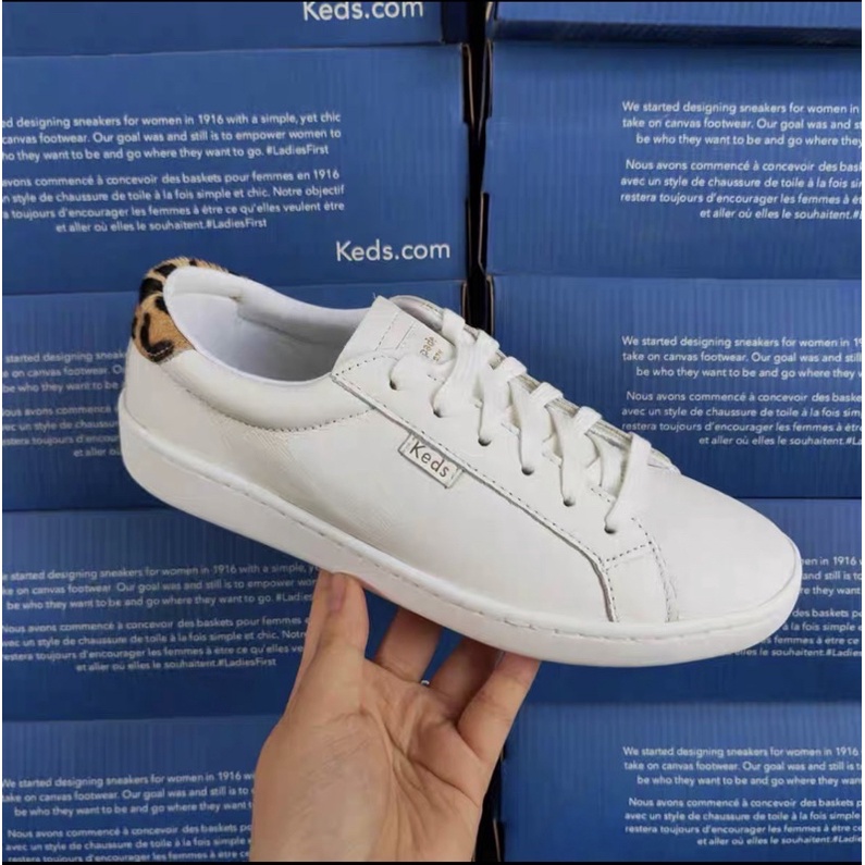 Keds kate spade ace on sale leather