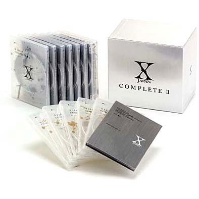 X JAPAN COMPLETE II / XJAPAN CD & DVD紀念套組BOX XJAPAN