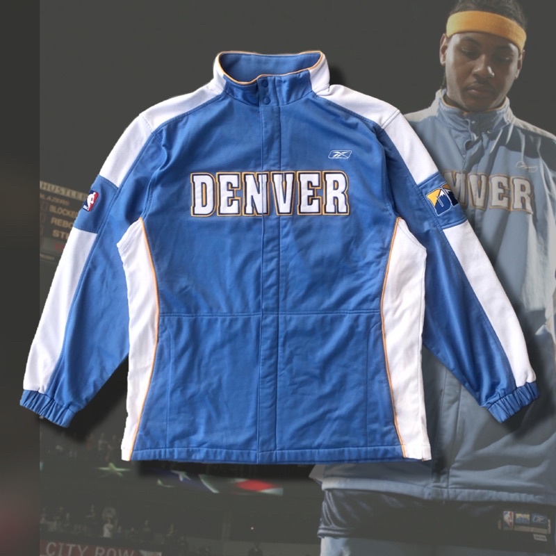 Denver Nuggets Warm up Jacket Reebok NBA