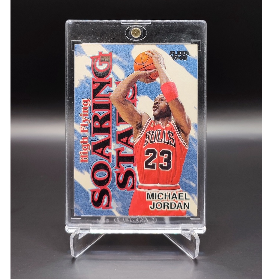 1997-98 Fleer High Flying Soaring Stars #9 Michael Jordan | 蝦皮購物