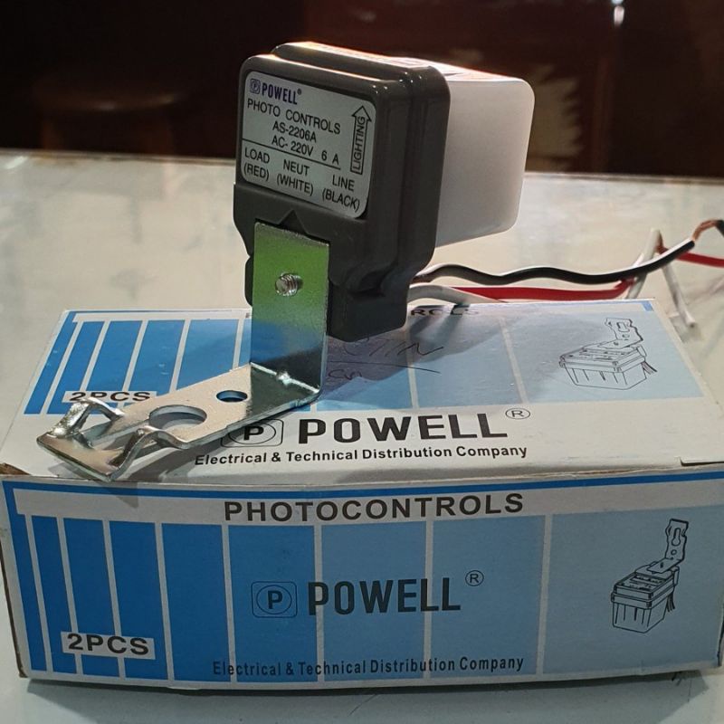 Cahaya 光傳感器 fotocell 光電管光電傳感器光電管照片 6a powell selcon 型號日夜傳感器戶 | 蝦皮購物
