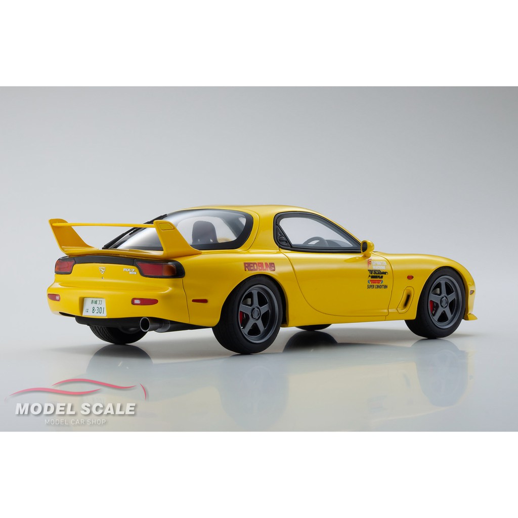 模例】Kyosho 1/18 頭文字D 新劇場版Mazda RX-7 FD3S 附高橋啟介人偶