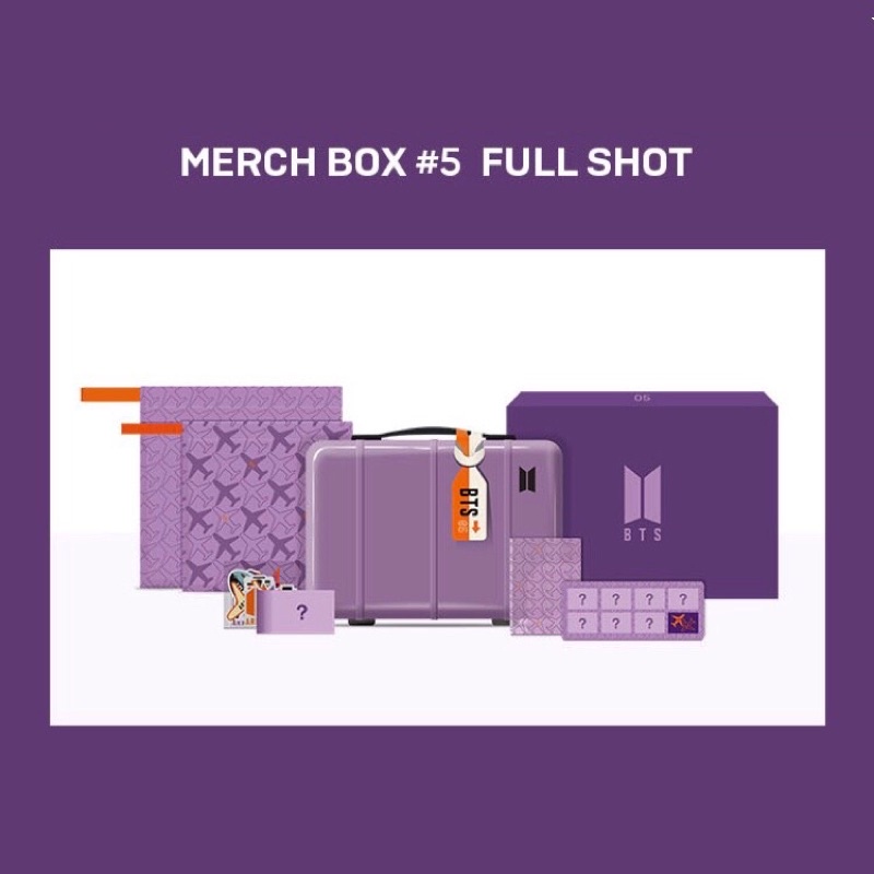 🇯🇵FC日本會員禮日站代購-Weverse BTS Merch Box #5 官方高級會員限定