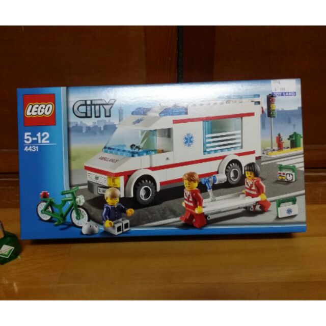 lego city ambulance 4431