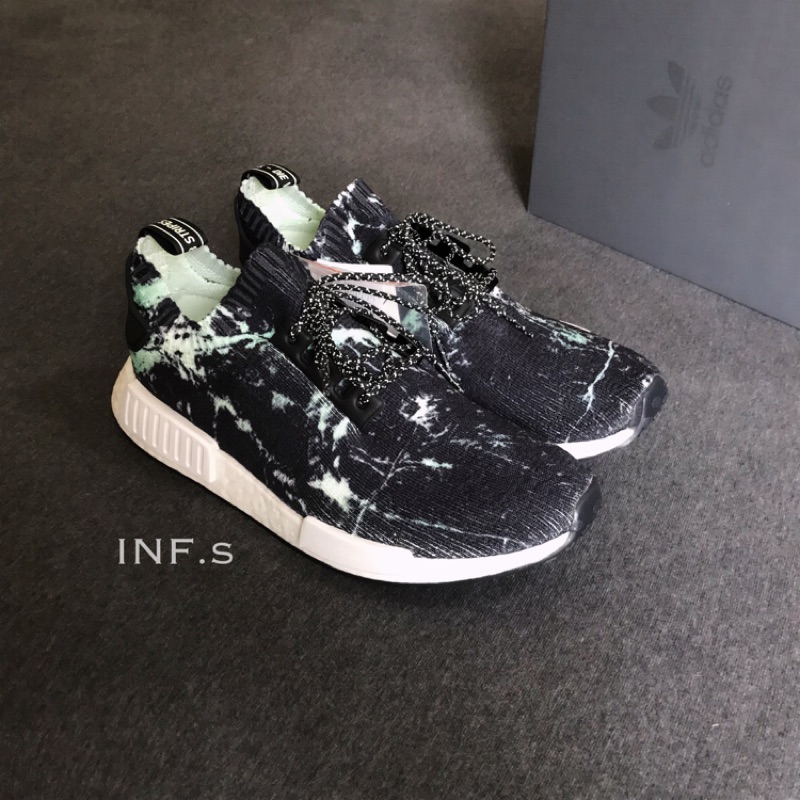 Adidas nmd r1 shop primeknit green marble