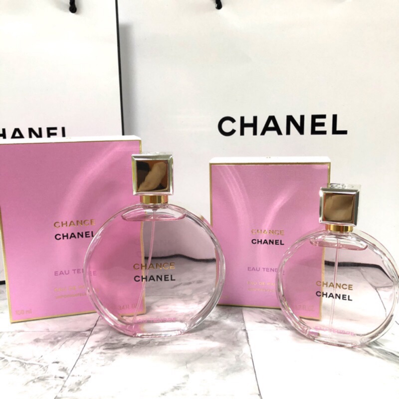 CHANEL 香奈兒 CHANCE粉紅甜蜜香水100ml/50ml專櫃真品*CC美妝代購*