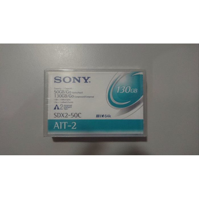 Sony AIT-2 SDX2-50C Data Cartridge Tape 數據磁帶 | 蝦皮購物